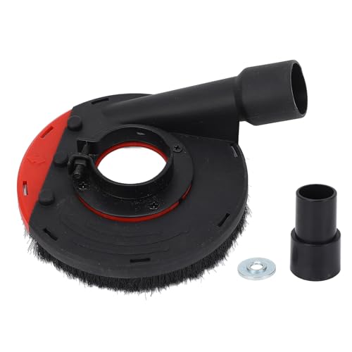 Winkelschleifer Staubabdecke Effiziente Filtration Safe zuverlässige Verbesserte Leistung für Steinbetonschleife 4 Zoll Größe (B-100H rot schwarz) von Segrehy