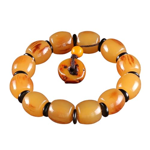Elastische Stretch-Glasperlen, Gebetsperlen, handgefertigt, buddhistisch, handgefertigt, spiritueller Schmuck, Uni-Zubehör von Sehuby