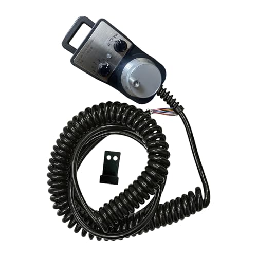 Sehuby 4/6 Welle Elektronisches Handrad 5V Manueller gepulster Generator mit Notfällen Stoppschalter Hohe Isolationsstärke für Ma Sehuby 4/6 Welle Elektronisches Handrad 5V Manueller gepulster Generator mit Notfällen Stoppschalter Hohe Isolationsstärke für Ma von Sehuby
