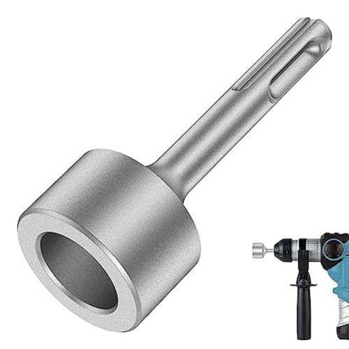 Sehuby Erdungsstab-Treiber, robuste Erdungsstange, Stahlbohrer, Schraubendreher, verschleißfeste Bodenstab-Bits, Stecknuss für Hammer von Sehuby