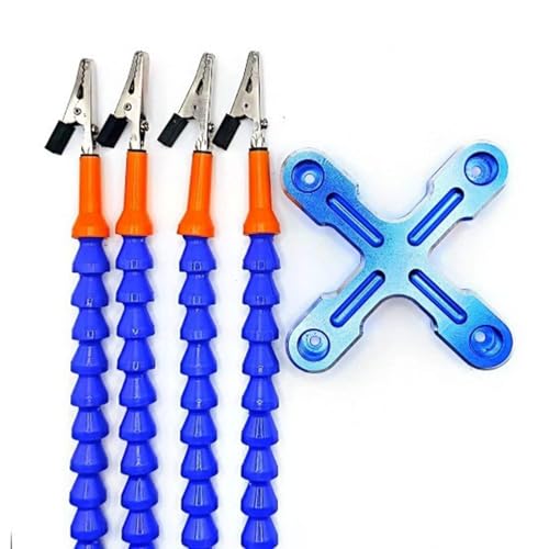 Sehuby Flexible Lötstation Werkzeug Dritte Hand mit 4 helfenden Händen und Clips für Elektronik Schwanenhals Arm Helping Hand Sehuby Flexible Lötstation Werkzeug Dritte Hand mit 4 helfenden Händen und Clips für Elektronik Schwanenhals Arm Helping Hand von Sehuby