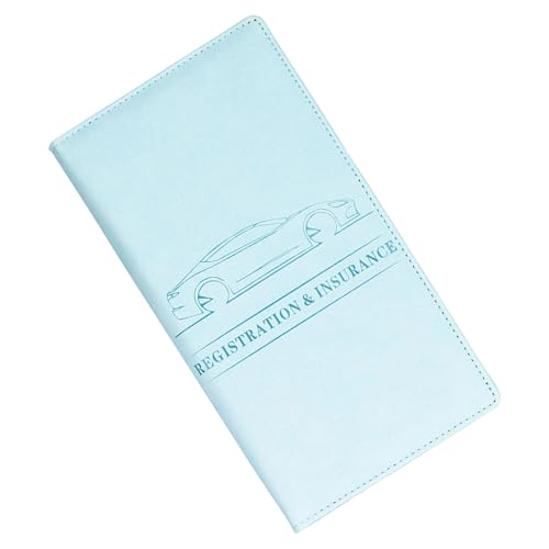 Sehuby Kfz-Halterung für Zulassungs- und Versicherungskarten mit Magnetverschluss, Handschuhfach, Auto-Organizer für Dokumente, Karten, Führerschein Sehuby Kfz-Halterung für Zulassungs- und Versicherungskarten mit Magnetverschluss, Handschuhfach, Auto-Organizer für Dokumente, Karten, Führerschein von Sehuby