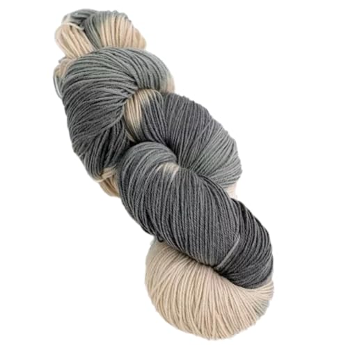 Sehuby Mehrfarbiges Wollgarn, buntes Regenbogengarn, handgefertigtes Garn, weiche Strickgarne, Nähzubehör für Strickbegeisterte von Sehuby