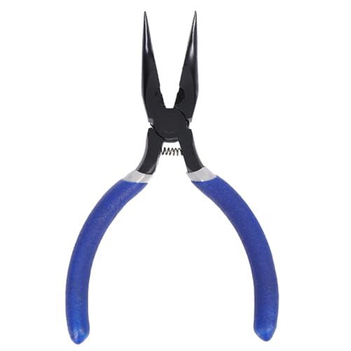 Sehuby Schmuckherstellungszange, ergonomisch, gebogene Nasenzange, Metall, Schmuckzange für Perlenstickerei und multifunktionale Zange Sehuby Schmuckherstellungszange, ergonomisch, gebogene Nasenzange, Metall, Schmuckzange für Perlenstickerei und multifunktionale Zange von Sehuby