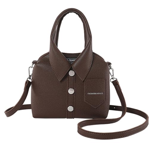 Sehuby Umhängetasche für Damen, modische PU-Lederform, Schultertasche, Tragegriff oben, Handtasche mit verstellbarem Riemen Sehuby Umhängetasche für Damen, modische PU-Lederform, Schultertasche, Tragegriff oben, Handtasche mit verstellbarem Riemen von Sehuby