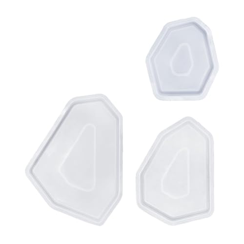 Vielseitige Silikon-Aufbewahrungsschale, geometrische Form, Schmuckschale, Epoxidharz-Form für Heimdekoration von Sehuby