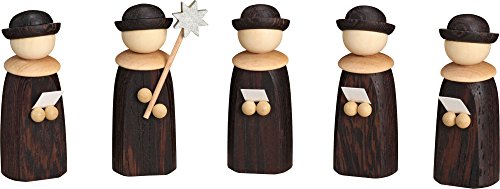 Miniatur Figuren "Kurrendefiguren" 5-teilig Größe ca. 6,5 cm Erzgebirgskunst, Weihnachtsdeko, Weihnachten, Holzmann, Holzfigur Miniatur Figuren "Kurrendefiguren" 5-teilig Größe ca. 6,5 cm Erzgebirgskunst, Weihnachtsdeko, Weihnachten, Holzmann, Holzfigur von Seiffener Volkskunst
