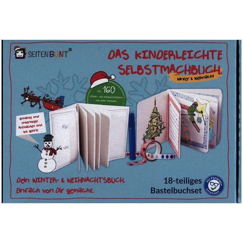 Das Kinderleichte Selbstmachbuch - Winter Und Weihnacht - Das Kinderleichte Selbstmachbuch von Seitenbunt, Baldham