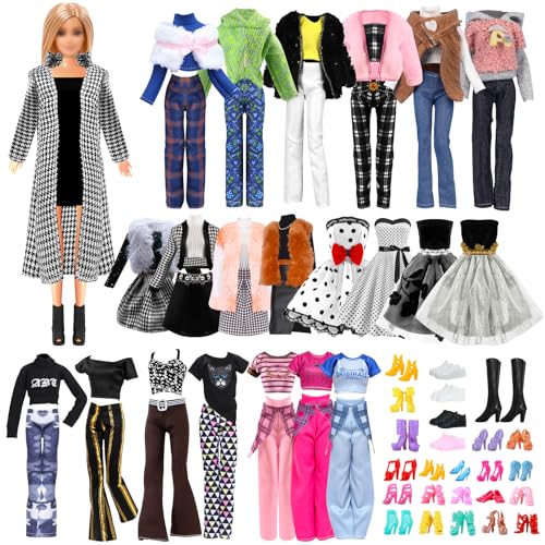 Sekepingo 24 Puppen Kleidung, Kleidung und Zubehör kompatibel mit Barbie für 11,5 Zoll Puppen Sekepingo 24 Puppen Kleidung, Kleidung und Zubehör kompatibel mit Barbie für 11,5 Zoll Puppen von Sekepingo