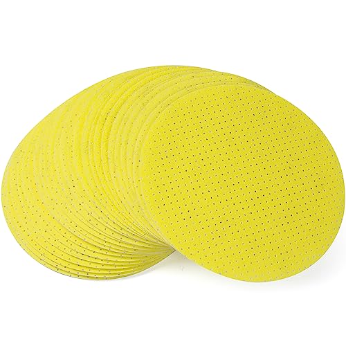 Selead Schleifpapier 225mm Klett Dauerhafte Schleifpads 25 Stück Korn 100 Schleifscheiben Perforiert Schleifblätter Round f. Trockenbauschleifer Schleifgiraffe Deckenschleifer Selead Schleifpapier 225mm Klett Dauerhafte Schleifpads 25 Stück Korn 100 Schleifscheiben Perforiert Schleifblätter Round f. Trockenbauschleifer Schleifgiraffe Deckenschleifer von Selead