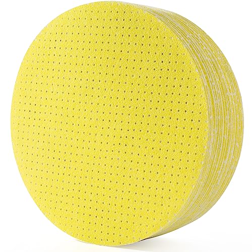 Selead Schleifpapier 225mm Klett Dauerhafte Schleifpads 25 Stück Korn 60 Schleifscheiben Perforiert Schleifblätter Round f. Trockenbauschleifer Schleifgiraffe Deckenschleifer Selead Schleifpapier 225mm Klett Dauerhafte Schleifpads 25 Stück Korn 60 Schleifscheiben Perforiert Schleifblätter Round f. Trockenbauschleifer Schleifgiraffe Deckenschleifer von Selead