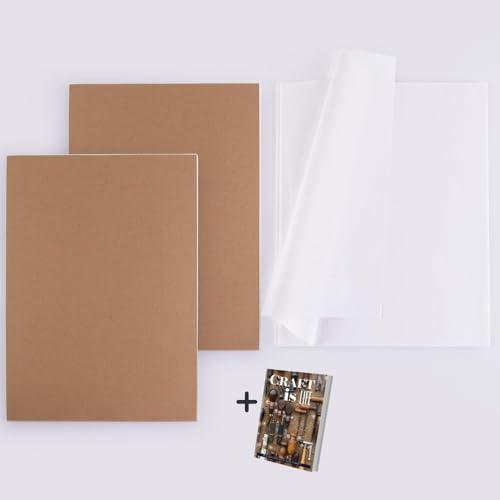 Lineco Seidenpapier, gepuffert, säurefrei, 25,4 x 38,1 cm, Packung mit 200 Blatt, Weiß, Archivschutzfolien für Fotos, Kunst, Dokumente und Textilien, mit E-Book von Select Kits