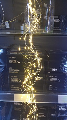 80 MicroLED warmweiß Wasserfall Batterien Lichterkette Weihnachten Baumschmuck Krippe 80 MicroLED warmweiß Wasserfall Batterien Lichterkette Weihnachten Baumschmuck Krippe von Self Import Agencies