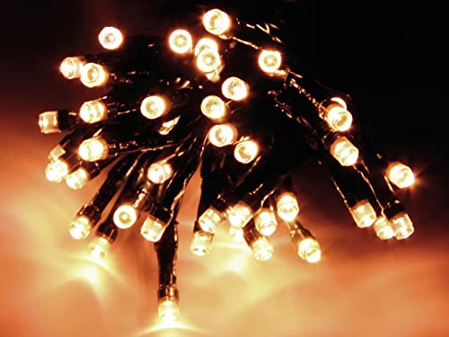 Lichterkette mit 80 LEDs warm weiß, für innen und außen Lichterkette mit 80 LEDs warm weiß, für innen und außen von Self Import Agencies