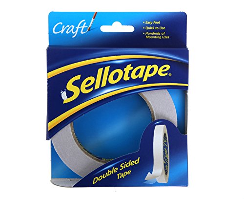 Sellotape 12 mm x 33 m Doppelseitiges Klebeband 12 mm x 33 m Sellotape 12 mm x 33 m Doppelseitiges Klebeband 12 mm x 33 m von Sellotape