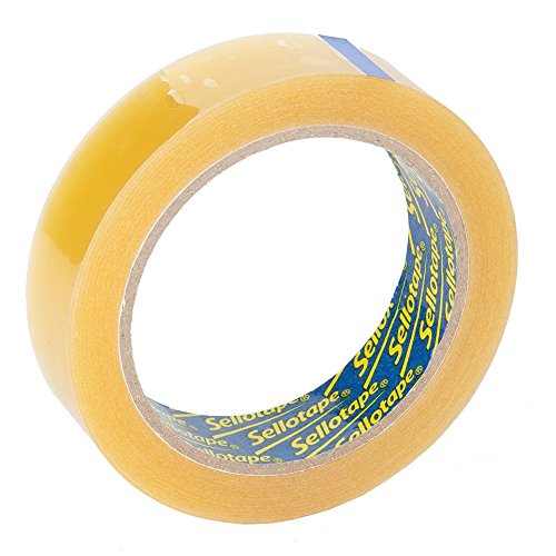 Sellotape Original goldfarbenes, transparentes Klebeband, 24 mm x 66 m, 1 Stück Sellotape Original goldfarbenes, transparentes Klebeband, 24 mm x 66 m, 1 Stück von Sellotape
