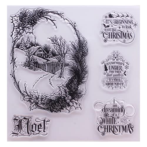 Selma. Weihnachten Haus Silikon Klar Siegel Stempel DIY Scrapbooking Prägung Fotoalbum Dekorative Papierkarte Handwerk Selma. Weihnachten Haus Silikon Klar Siegel Stempel DIY Scrapbooking Prägung Fotoalbum Dekorative Papierkarte Handwerk von Selma.