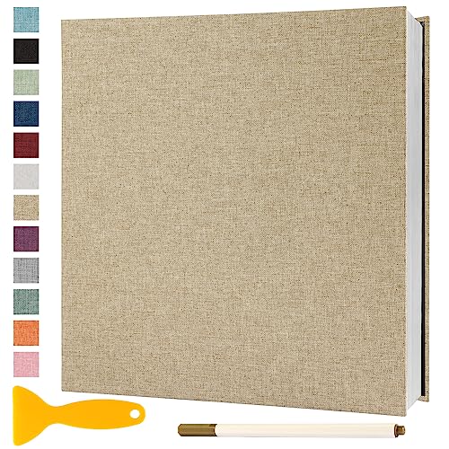 Fotoalbum Selbstklebend 28x27 Groß Fotoalbum Zum Einkleben Scrapbook Selbstgestalten Photo Album Fotobuch Hochzeit Gästebuch Baby Erinnerungsbuch Urlaub Briefmarkenalbum Geburtstag, 60 Seiten Khaki Fotoalbum Selbstklebend 28x27 Groß Fotoalbum Zum Einkleben Scrapbook Selbstgestalten Photo Album Fotobuch Hochzeit Gästebuch Baby Erinnerungsbuch Urlaub Briefmarkenalbum Geburtstag, 60 Seiten Khaki von Semfalbuums