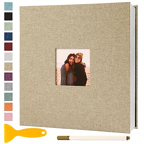 Fotoalbum Selbstklebend 33x32 Groß Fotoalbum Zum Einkleben Scrapbook Selbstgestalten Photo Album Fotobuch Baby Hochzeit Gästebuch Erinnerungsbuch Urlaub Briefmarkenalbum Geburtstag, 60 Seiten Khaki Fotoalbum Selbstklebend 33x32 Groß Fotoalbum Zum Einkleben Scrapbook Selbstgestalten Photo Album Fotobuch Baby Hochzeit Gästebuch Erinnerungsbuch Urlaub Briefmarkenalbum Geburtstag, 60 Seiten Khaki von Semfalbuums