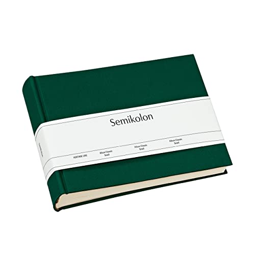 Semikolon 363974 Album Classic Small - 21,5 x 16 cm - 80 Seiten cremefarben, für 10 x 15 Fotos - forest grün Semikolon 363974 Album Classic Small - 21,5 x 16 cm - 80 Seiten cremefarben, für 10 x 15 Fotos - forest grün von Semikolon