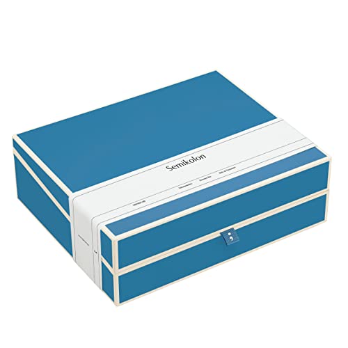 Semikolon 364102 Dokumentenbox - Aufbewahrungs-Box für Dokumente A4-31,5 x 26 x 10 cm - azzurro hell-blau Semikolon 364102 Dokumentenbox - Aufbewahrungs-Box für Dokumente A4-31,5 x 26 x 10 cm - azzurro hell-blau von Semikolon
