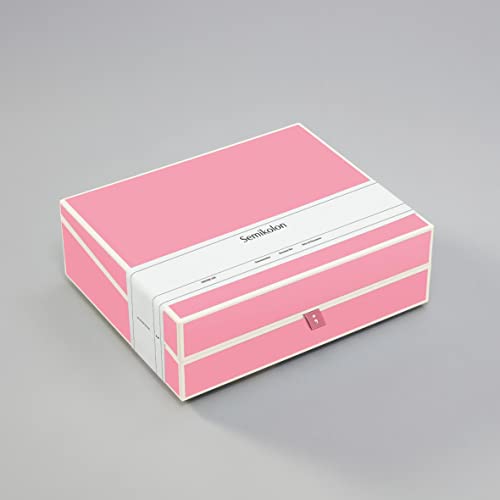 Semikolon 364103 Dokumentenbox - Aufbewahrungs-Box für Dokumente A4-31,5 x 26 x 10 cm - flamingo rosa Semikolon 364103 Dokumentenbox - Aufbewahrungs-Box für Dokumente A4-31,5 x 26 x 10 cm - flamingo rosa von Semikolon