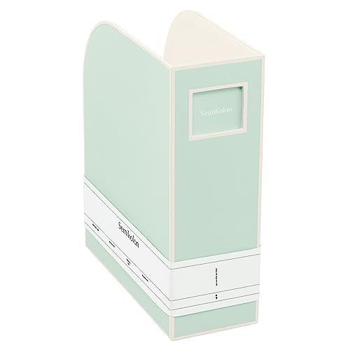 Semikolon 364108 Stehsammler A4 - Zeitschriften-Sammler, Dokumenten-Ordner, Format 10,5 x 26 x 31 cm - moss pastell-grün Semikolon 364108 Stehsammler A4 - Zeitschriften-Sammler, Dokumenten-Ordner, Format 10,5 x 26 x 31 cm - moss pastell-grün von Semikolon