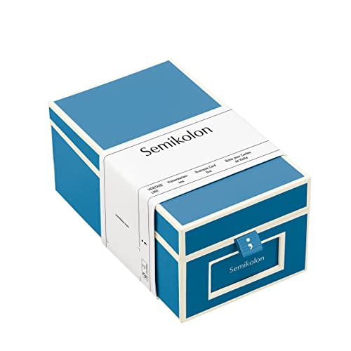 Semikolon 364114 Visitenkartenbox - alphabetisches Register - 10,5 x 18 x 8,3 cm - Business-Card-Box - azzurro hell-blau Semikolon 364114 Visitenkartenbox - alphabetisches Register - 10,5 x 18 x 8,3 cm - Business-Card-Box - azzurro hell-blau von Semikolon