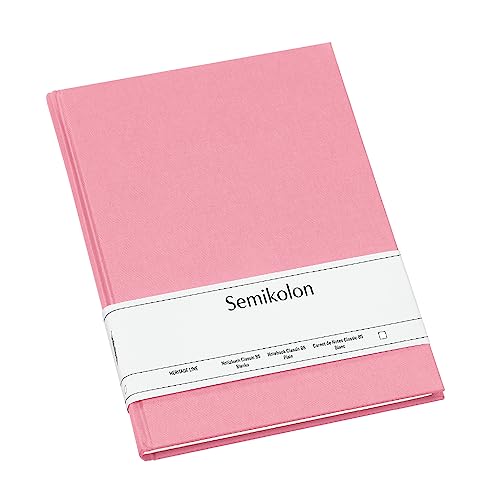Semikolon 364709 - Notizbuch Classic B5 blanko - 176 Seiten, cremeweißes Papier - Lesezeichen - flamingo pink Semikolon 364709 - Notizbuch Classic B5 blanko - 176 Seiten, cremeweißes Papier - Lesezeichen - flamingo pink von Semikolon