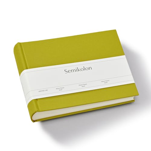 Semikolon 369950 Album Classic Small - 21,5 x 16 cm - 80 Seiten cremefarben, für 10 x 15 Fotos - matcha hell-grün Semikolon 369950 Album Classic Small - 21,5 x 16 cm - 80 Seiten cremefarben, für 10 x 15 Fotos - matcha hell-grün von Semikolon