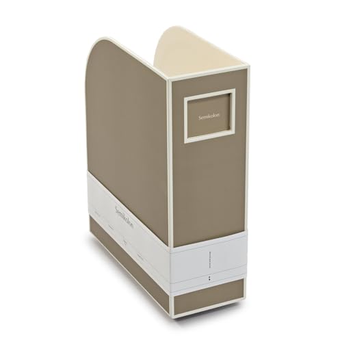 Semikolon 370091 Stehsammler A4 - Zeitschriften-Sammler, Dokumenten-Ordner, Format 10,5 x 26 x 31 cm - fango beige Semikolon 370091 Stehsammler A4 - Zeitschriften-Sammler, Dokumenten-Ordner, Format 10,5 x 26 x 31 cm - fango beige von Semikolon