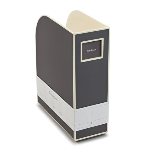 Semikolon 370094 Stehsammler A4 – Zeitschriften-Sammler, Dokumenten-Ordner, Format 10,5 x 26 x 31 cm – lava stone grau Semikolon 370094 Stehsammler A4 – Zeitschriften-Sammler, Dokumenten-Ordner, Format 10,5 x 26 x 31 cm – lava stone grau von Semikolon