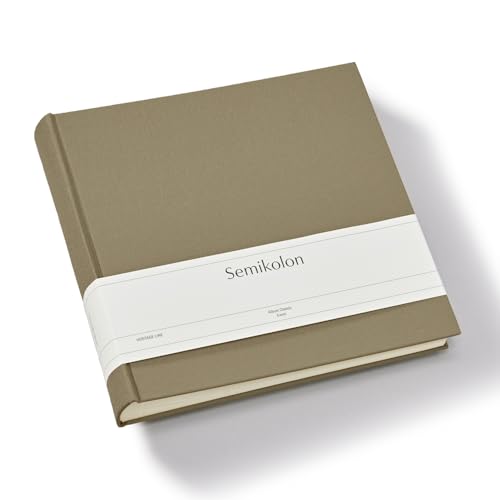 Semikolon 370100 Foto-Album Classic Event - 24 x 23 cm - 60 Seiten cremefarben, für ca. 60 Fotos - fango beige Semikolon 370100 Foto-Album Classic Event - 24 x 23 cm - 60 Seiten cremefarben, für ca. 60 Fotos - fango beige von Semikolon