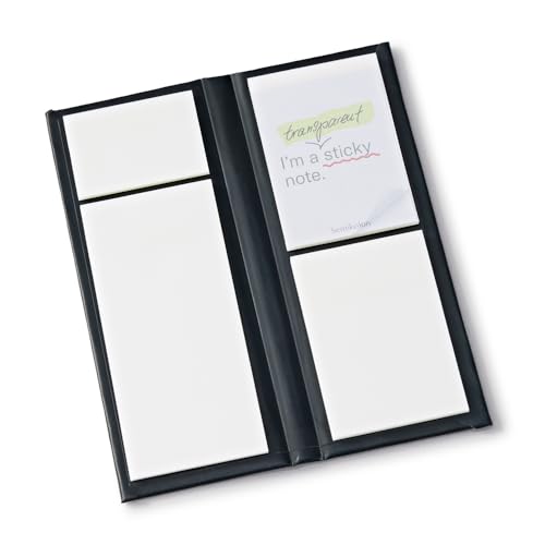Semikolon 371139 200 transparente Sticky Notes klebend, 3 Größen, matte Haftnotizen im Booklet, Klebezettel durchsichtig Semikolon 371139 200 transparente Sticky Notes klebend, 3 Größen, matte Haftnotizen im Booklet, Klebezettel durchsichtig von Semikolon