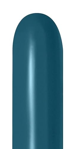 Deluxe-Latex-Ballon, 260S, Dunkelblaugrün, 50 Stück Deluxe-Latex-Ballon, 260S, Dunkelblaugrün, 50 Stück von Sempertex