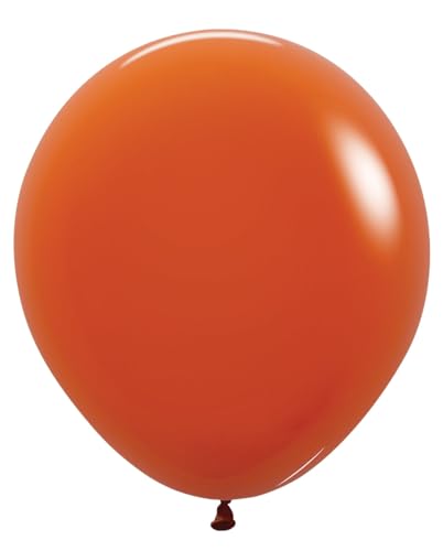 Deluxe Latexballon, rund, Sonnenuntergang, Orange, 45,7 cm, 6 Luftballons Deluxe Latexballon, rund, Sonnenuntergang, Orange, 45,7 cm, 6 Luftballons von Sempertex