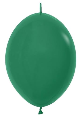 Fashion Forest Green Runde Latex-Link-O-Loons 15,2 cm | 50 Luftballons Fashion Forest Green Runde Latex-Link-O-Loons 15,2 cm | 50 Luftballons von Sempertex