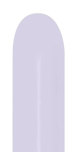 Latex-Ballon, 260S, Pastellfarben, matt, Lila, 50 Stück von Sempertex