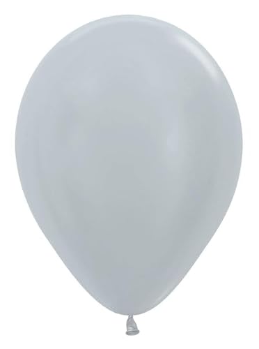 Latexballon, rund, Metallic-Silber, 12,7 cm, 50 Stück Latexballon, rund, Metallic-Silber, 12,7 cm, 50 Stück von Sempertex