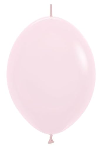 Link-O-Loons Latex-Luftballons, rund, 15,2 cm, Pastellrosa, 50 Stück Link-O-Loons Latex-Luftballons, rund, 15,2 cm, Pastellrosa, 50 Stück von Sempertex