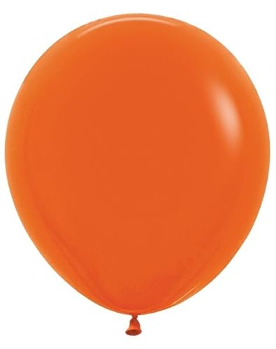 Modischer, runder Latexballon, Orange, 45,7 cm, 6 Luftballons Modischer, runder Latexballon, Orange, 45,7 cm, 6 Luftballons von Sempertex