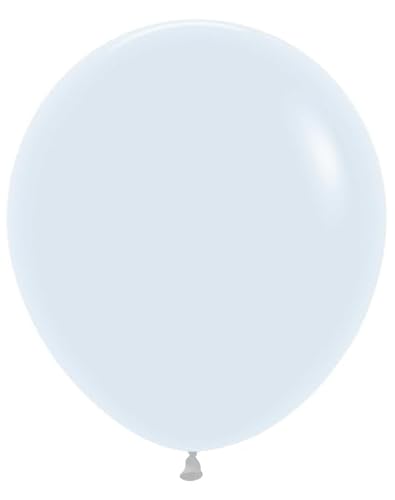 Modischer, weißer runder Latexballon, 45,7 cm, 6 Luftballons Modischer, weißer runder Latexballon, 45,7 cm, 6 Luftballons von Sempertex