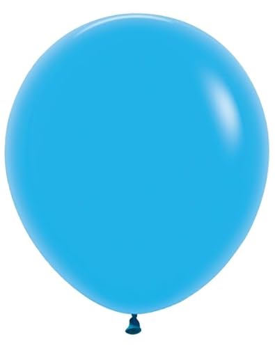 Modischer blauer runder Latexballon, 45,7 cm, 6 Luftballons Modischer blauer runder Latexballon, 45,7 cm, 6 Luftballons von Sempertex