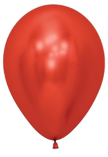 Reflex-Kristall-Luftballon, rund, Latex, 12,7 cm, Rot, 50 Stück Reflex-Kristall-Luftballon, rund, Latex, 12,7 cm, Rot, 50 Stück von Sempertex