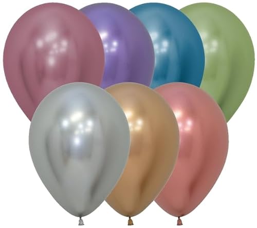 Reflex Sortiment runde Latexballons 12,7 cm | 50 Luftballons Reflex Sortiment runde Latexballons 12,7 cm | 50 Luftballons von Sempertex