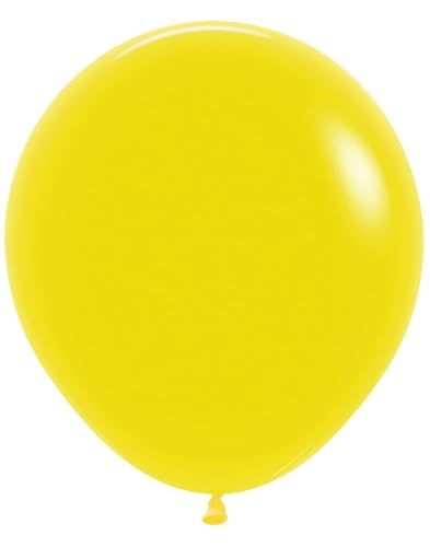 Sempertex 45,7 cm modische gelbe Sempertex Luftballons (25 Stück) (gelb) von Sempertex