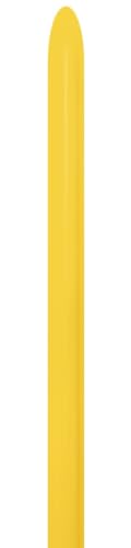 Sempertex dünne Modellierballons Größe 160Q Gelb - Yellow 100 Stück von Sempertex