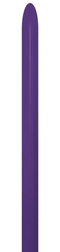 Sempertex dünne Modellierballons Größe 160Q Violett - Violet 100 Stück von Sempertex