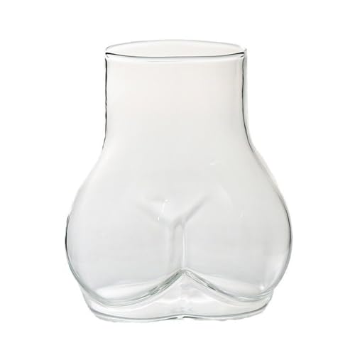 Sempoda Lustige Kaffeetasse mit Hintern, 3D-Becher in Hinternform aus Glas, Durchsichtige Po-Wangen, Lustige Hintern-Trinkgläser, Bierkrüge, Transparente Kaffeetassen, Körperbecher-Vase, Sempoda Lustige Kaffeetasse mit Hintern, 3D-Becher in Hinternform aus Glas, Durchsichtige Po-Wangen, Lustige Hintern-Trinkgläser, Bierkrüge, Transparente Kaffeetassen, Körperbecher-Vase, von Sempoda