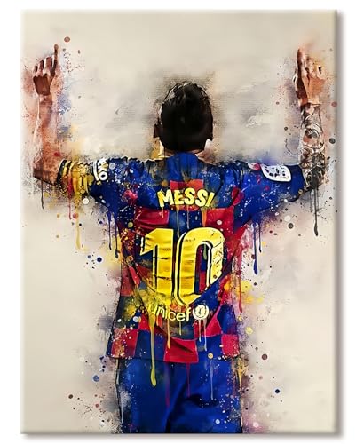 Malen nach Zahlen Erwachsene Fußballstar, Paint by Numbers Adult, Diy Gemäide Bastelset Erwachsene Set Knitterfreie Leinwand mit 3 Pinseln und Acrylfarbe zur Heimdekoration 40X50cm Malen nach Zahlen Erwachsene Fußballstar, Paint by Numbers Adult, Diy Gemäide Bastelset Erwachsene Set Knitterfreie Leinwand mit 3 Pinseln und Acrylfarbe zur Heimdekoration 40X50cm von Sencangxun